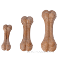 Деревянные костяные молярные зубы для чистки зубов собаки Жевательные игрушки